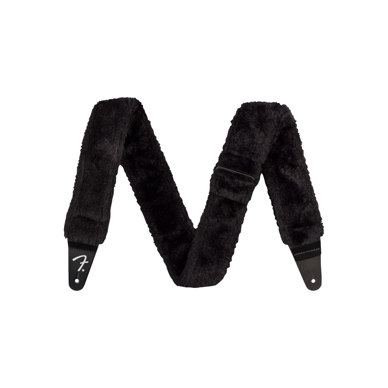 Fender - Poodle Plush Strap Black - Musik Utan Gränser 