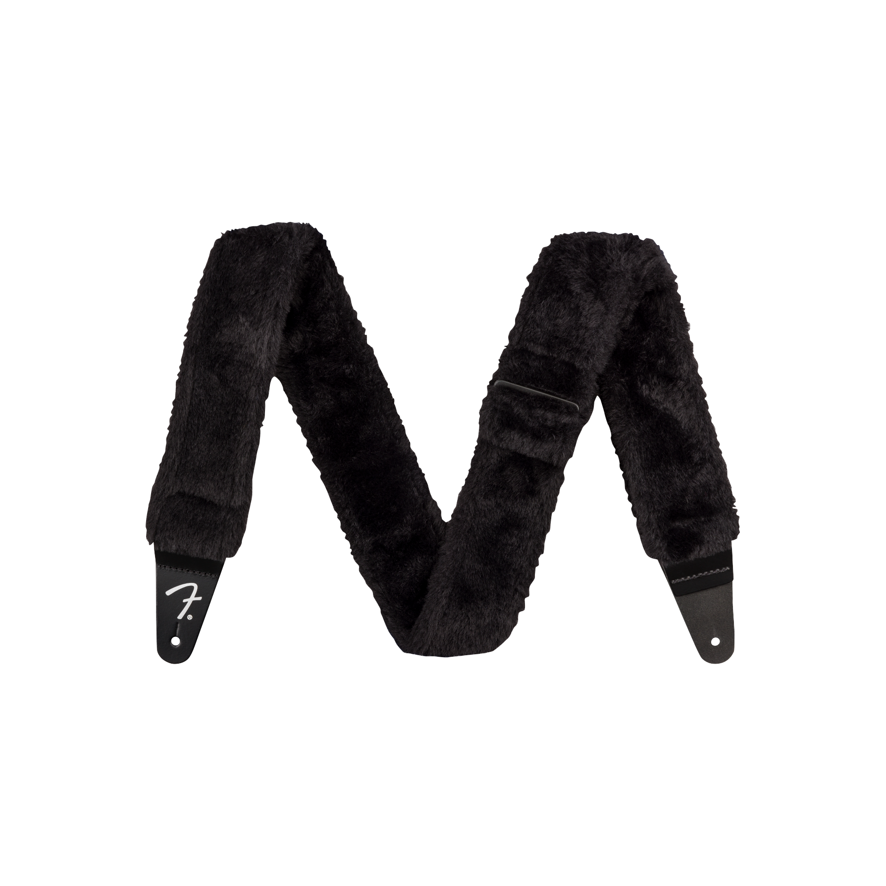 Fender - Poodle Plush Strap Black - Musik Utan Gränser 