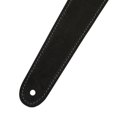 Reversible Suede Strap Black/Grey 2"