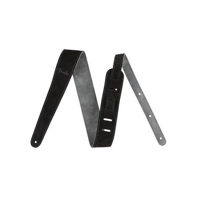 Reversible Suede Strap Black/Grey 2"