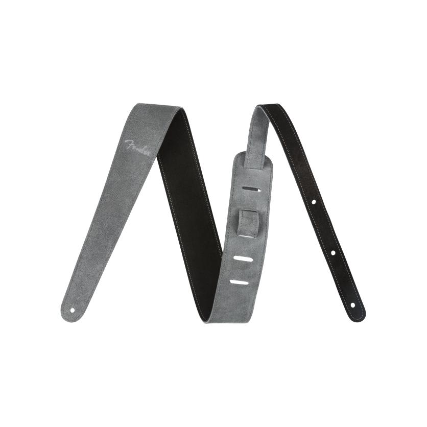 Reversible Suede Strap Black/Grey 2"