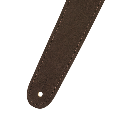 Reversible Suede Strap Brown/Tan, 2"