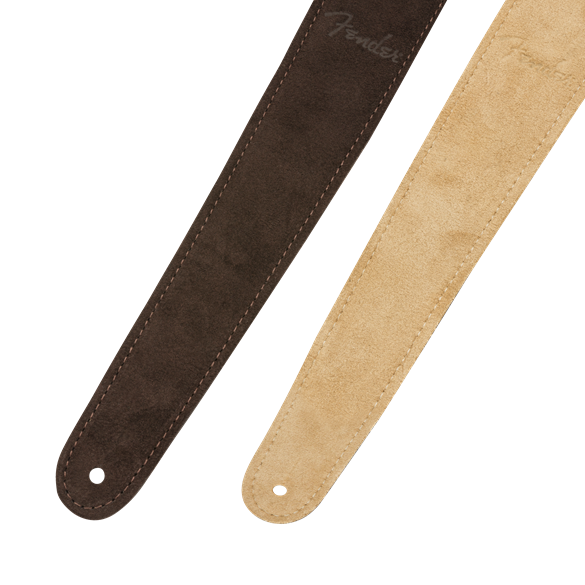 Reversible Suede Strap Brown/Tan, 2"