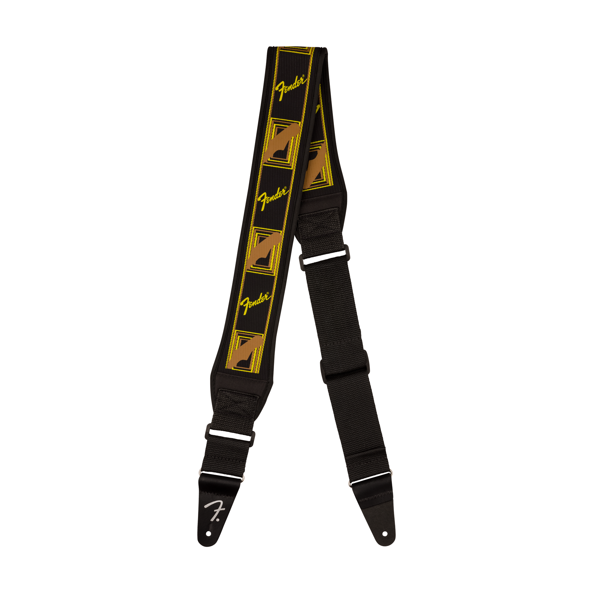 Swell™ Neoprene Strap Blk/Ylw/Brn Mono 2.5"