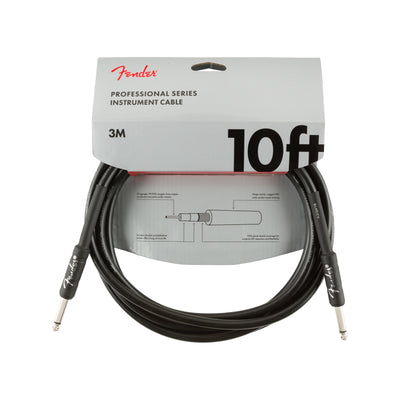 Professional Series Instrumentkabel rak/rak 10" 3m Svart