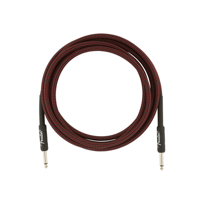 Fender - Professional Series Instrument Cables 10' Red Tweed - Musik Utan Gränser 