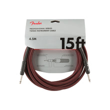 Ladda upp bild till gallerivisning, Professional Series Instrument Cable 15' Red Tweed
