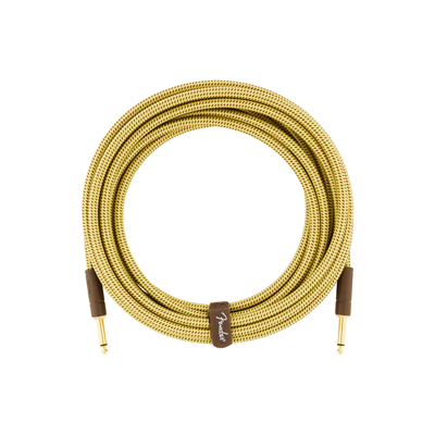 Fender - Deluxe series tweed cable 3m rak/rak - Musik Utan Gränser 