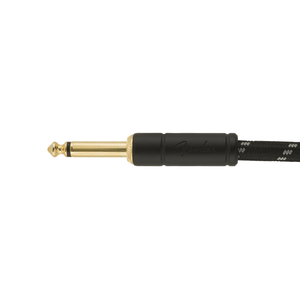 Deluxe Series Instrument Cable Rak/vinklad 10' Black Tweed