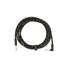 Ladda upp bild till gallerivisning, Deluxe Series Instrument Cable Rak/vinklad 10&#39; Black Tweed
