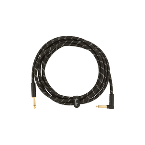 Deluxe Series Instrument Cable Rak/vinklad 10' Black Tweed
