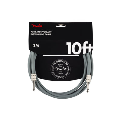 70-årsjubileums Instrumentkabel Grå 10" 3m