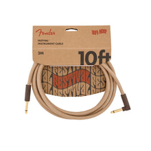 Ladda upp bild till gallerivisning, Festival Instrument Cable Straight/Angle 10" Pure Hemp Natural
