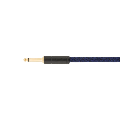 Festival Instrument Cable Straight/Angle 10" Pure Hemp Blue Dream