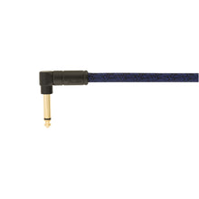 Ladda upp bild till gallerivisning, Festival Instrument Cable Straight/Angle 10" Pure Hemp Blue Dream
