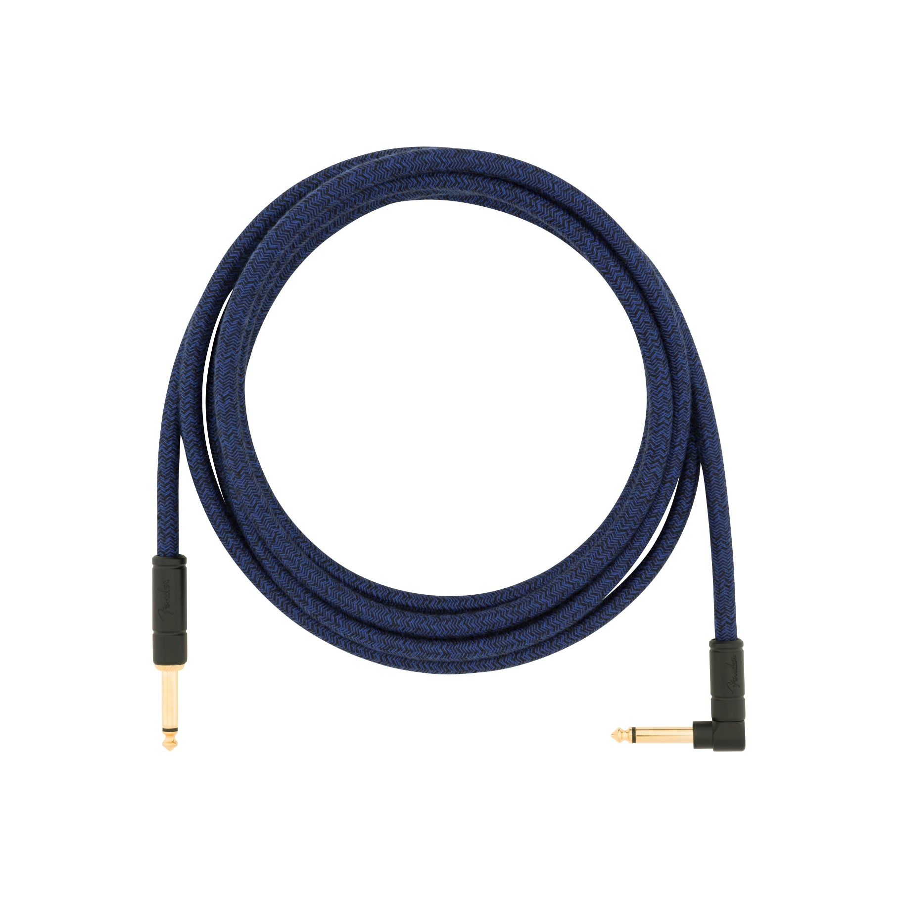Festival Instrument Cable Straight/Angle 10" Pure Hemp Blue Dream