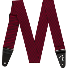 Ladda upp bild till gallerivisning, Fender - Modern Tweed Strap, Black/Red 2&quot; - Musik Utan Gränser 

