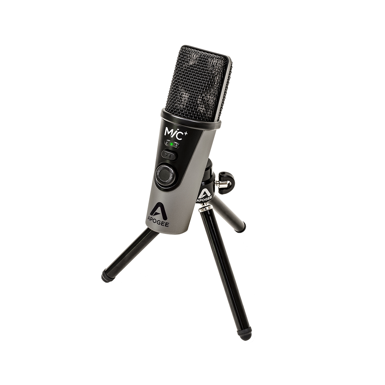 Apogee - Mic Plus USB-mikrofon med hörlursutgång - Musik Utan Gränser 