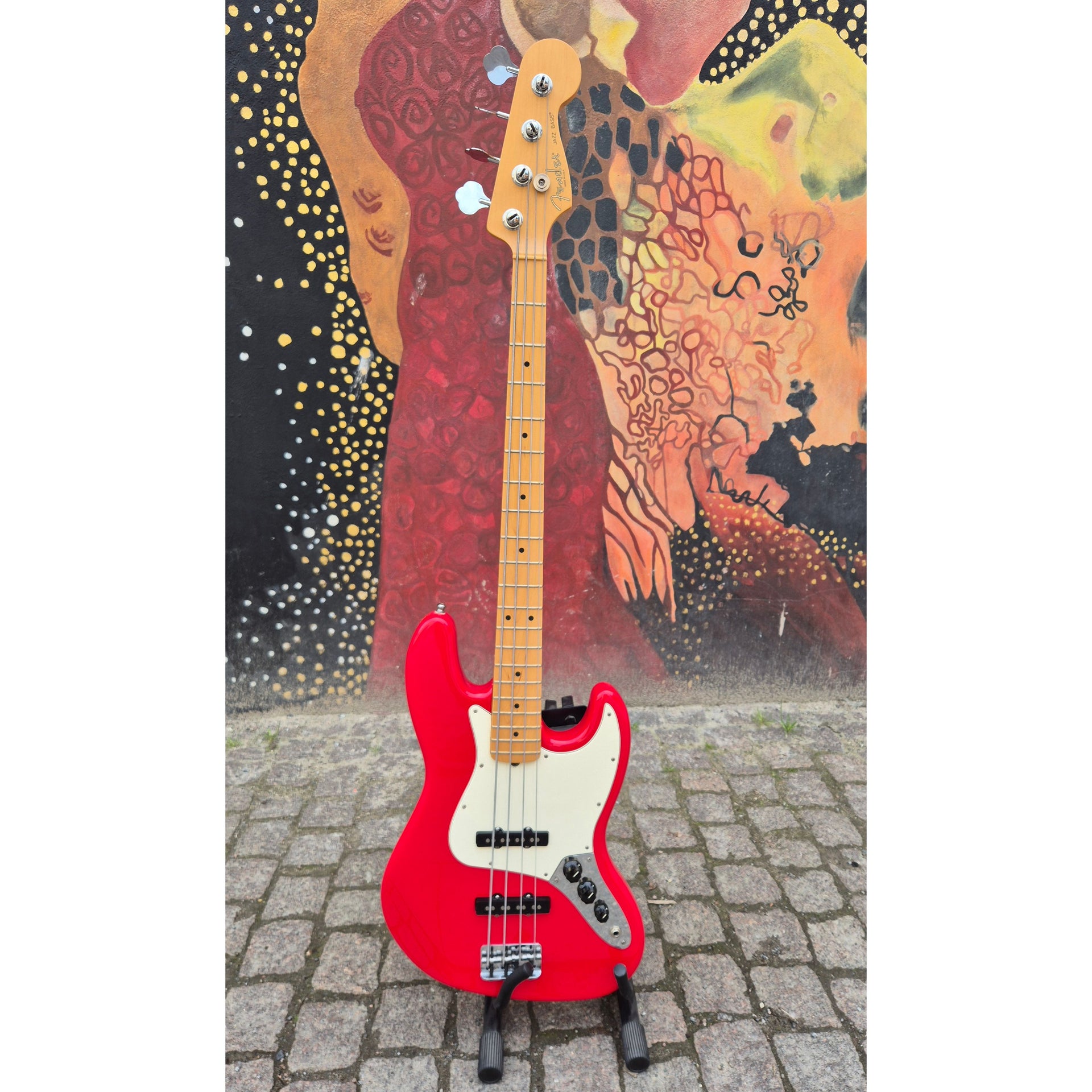 American Jazz Bass Hot Rod Red 2001