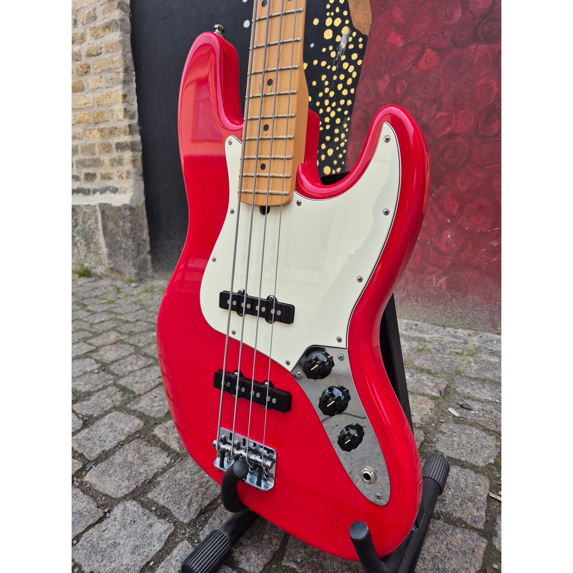 American Jazz Bass Hot Rod Red 2001