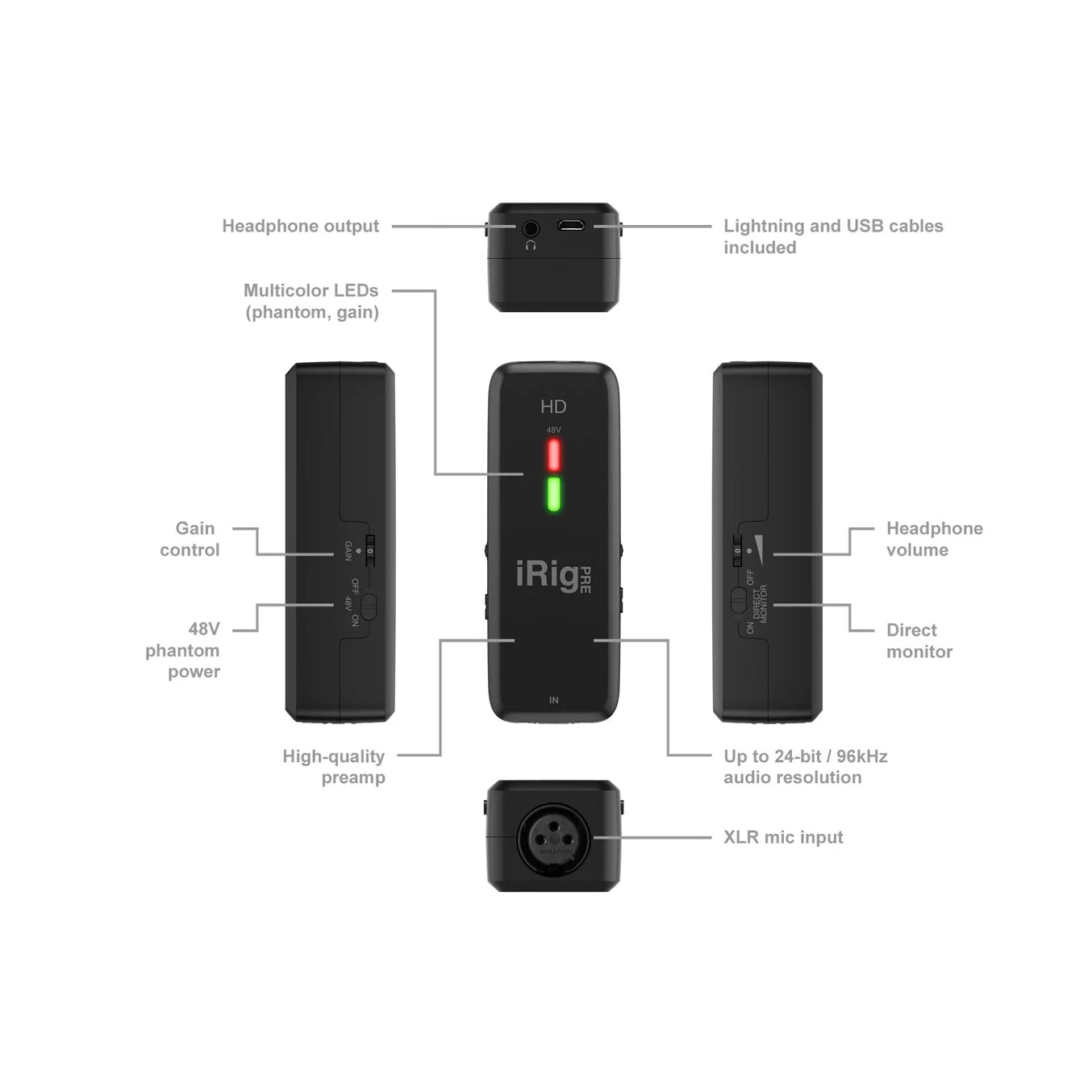 IK Multimedia - iRig Pre HD - Musik Utan Gränser 