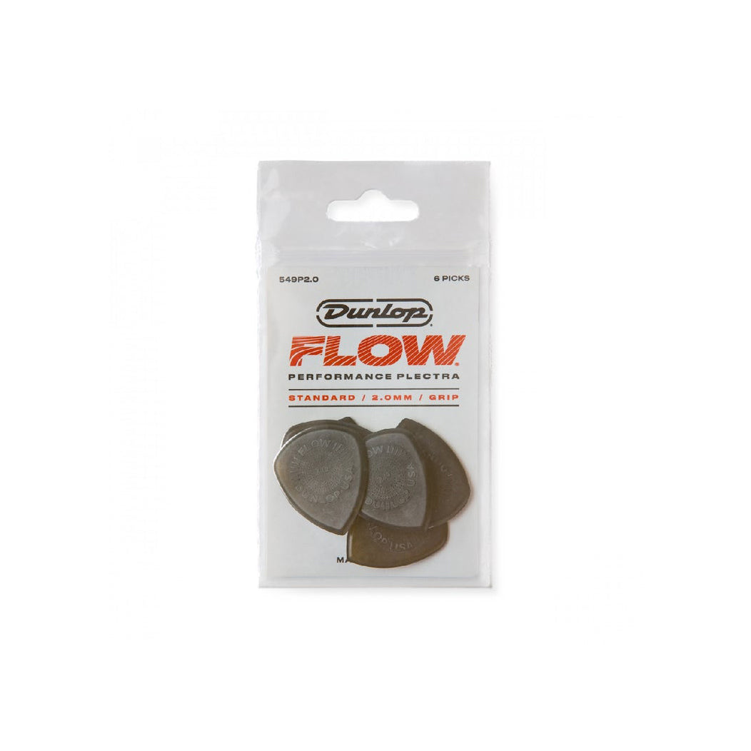 Dunlop - Flow Standard Grip 2.0MM 549P200 - 6/PLYPK - Musik Utan Gränser 