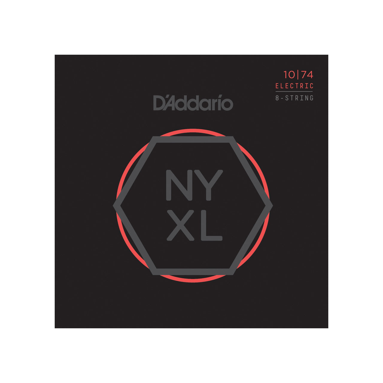 D'Addario - NYXL1074 8-str. 010-074 - Musik Utan Gränser 