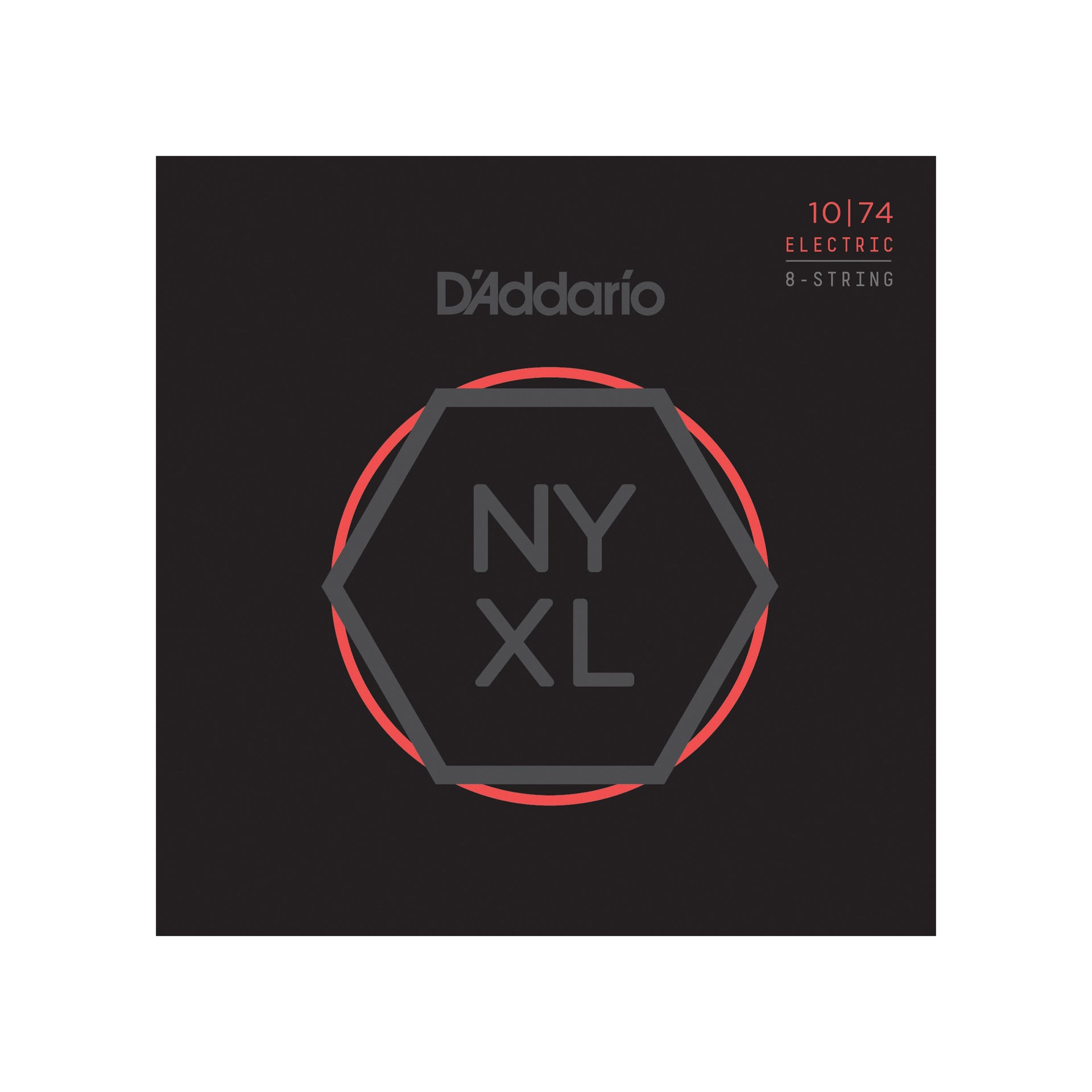 D'Addario - NYXL1074 8-str. 010-074 - Musik Utan Gränser 