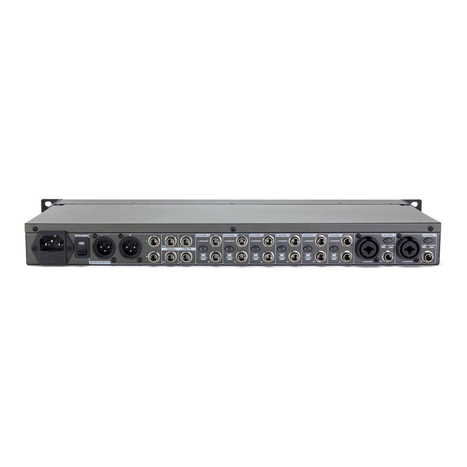 SM10 10-kanalig Stereo Line/Mic Mixer