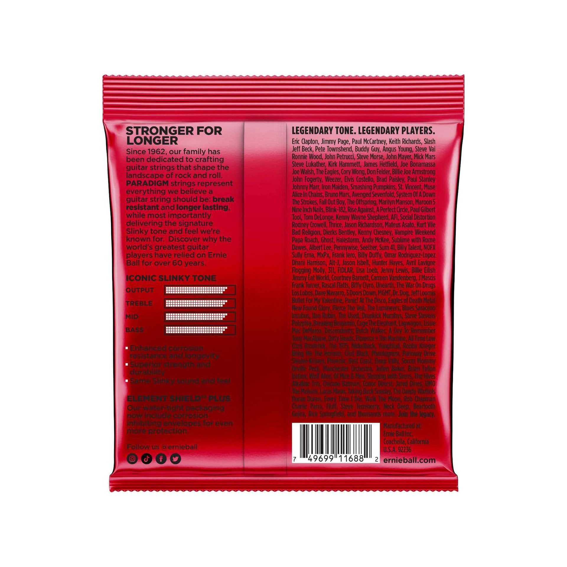 Ernie Ball - 2016 Paradigm Burly Slinky 11-52 - Musik Utan Gränser 