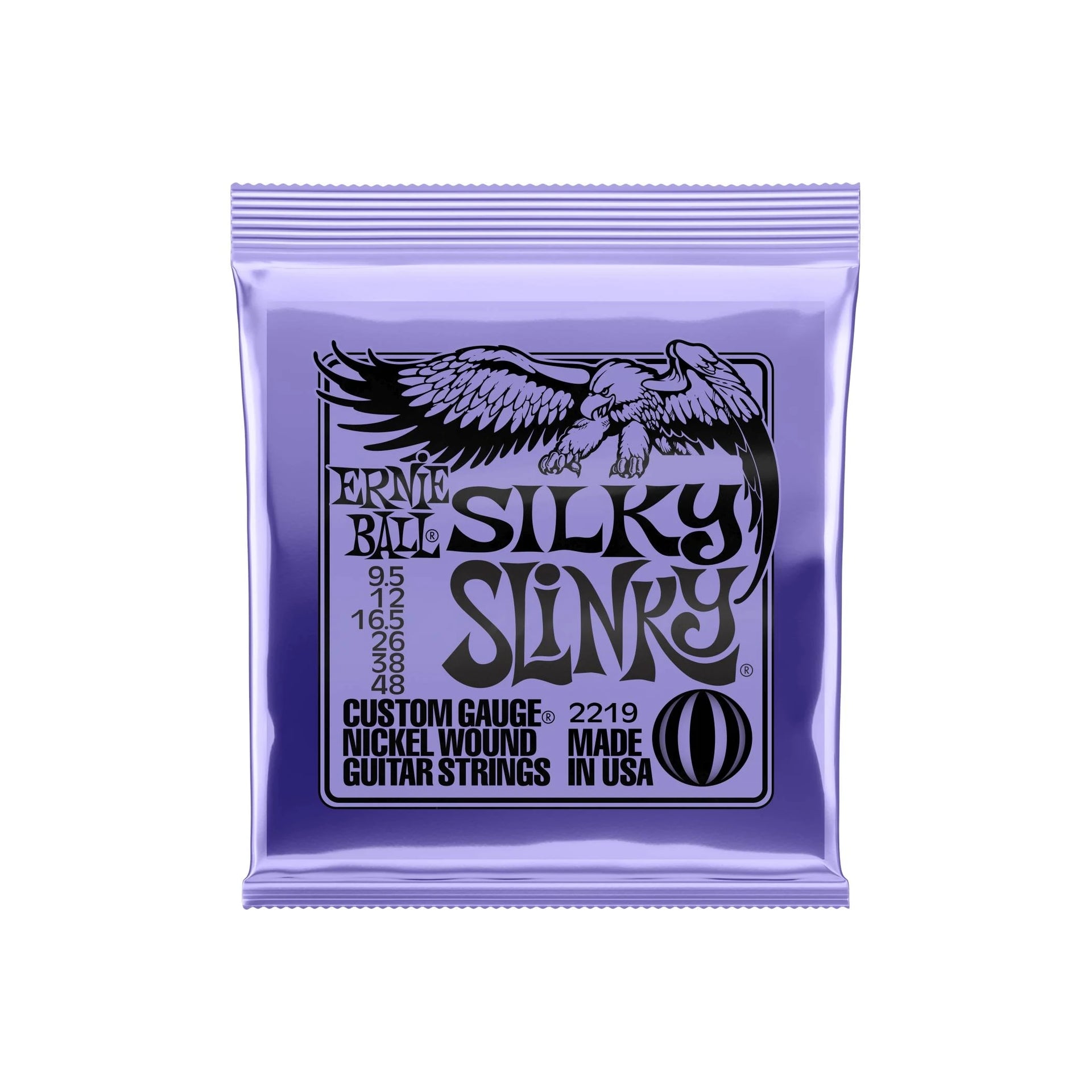 Ernie Ball 2219 Silky Slinky Nickel 9,5-48