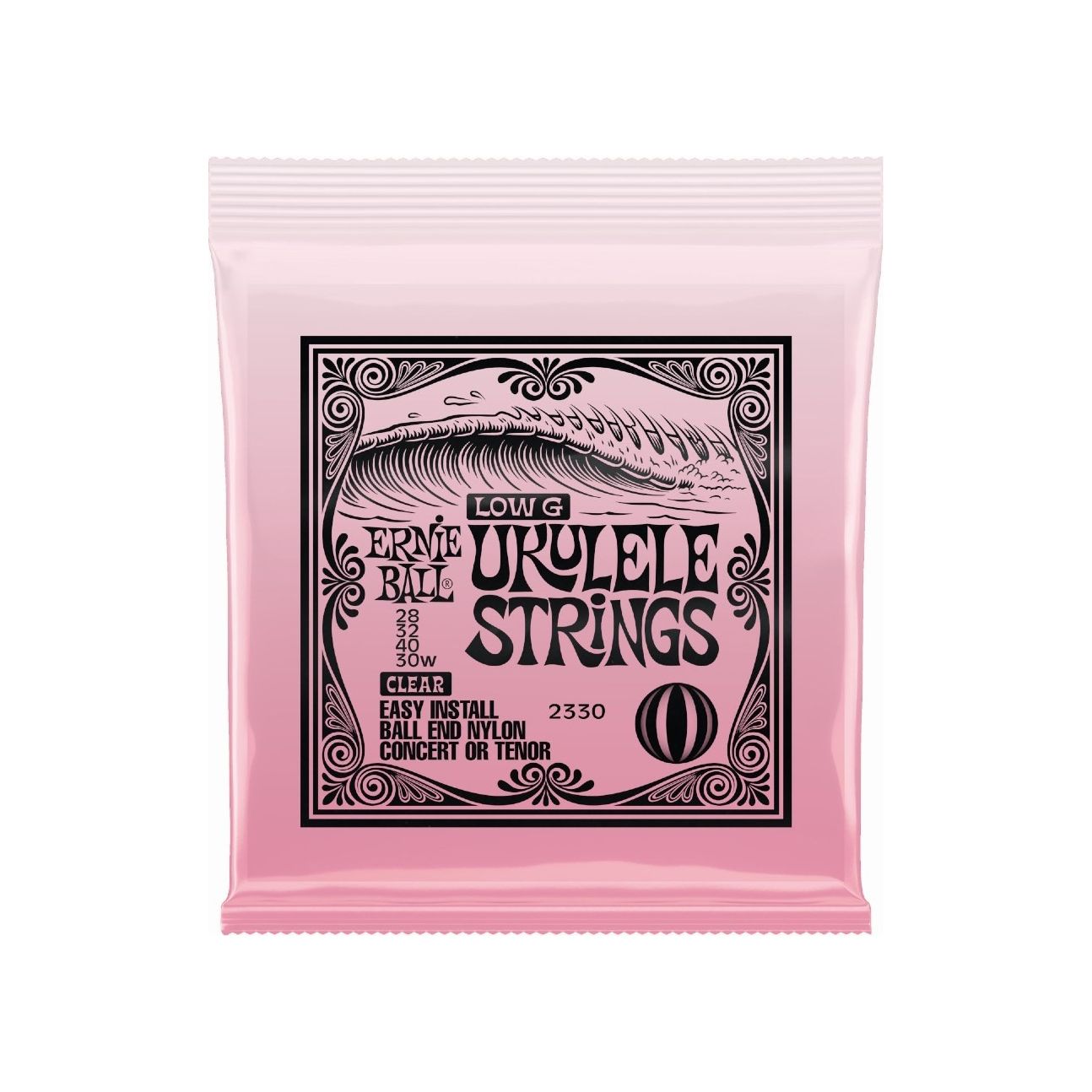 2330 Ukulele Strängar "Low G" Clear