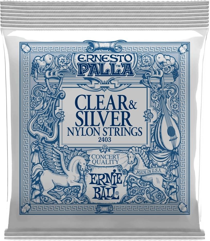 2403 Clear & Silver Nylonsträngset
