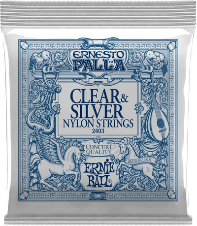 2403 Clear & Silver Nylonsträngset