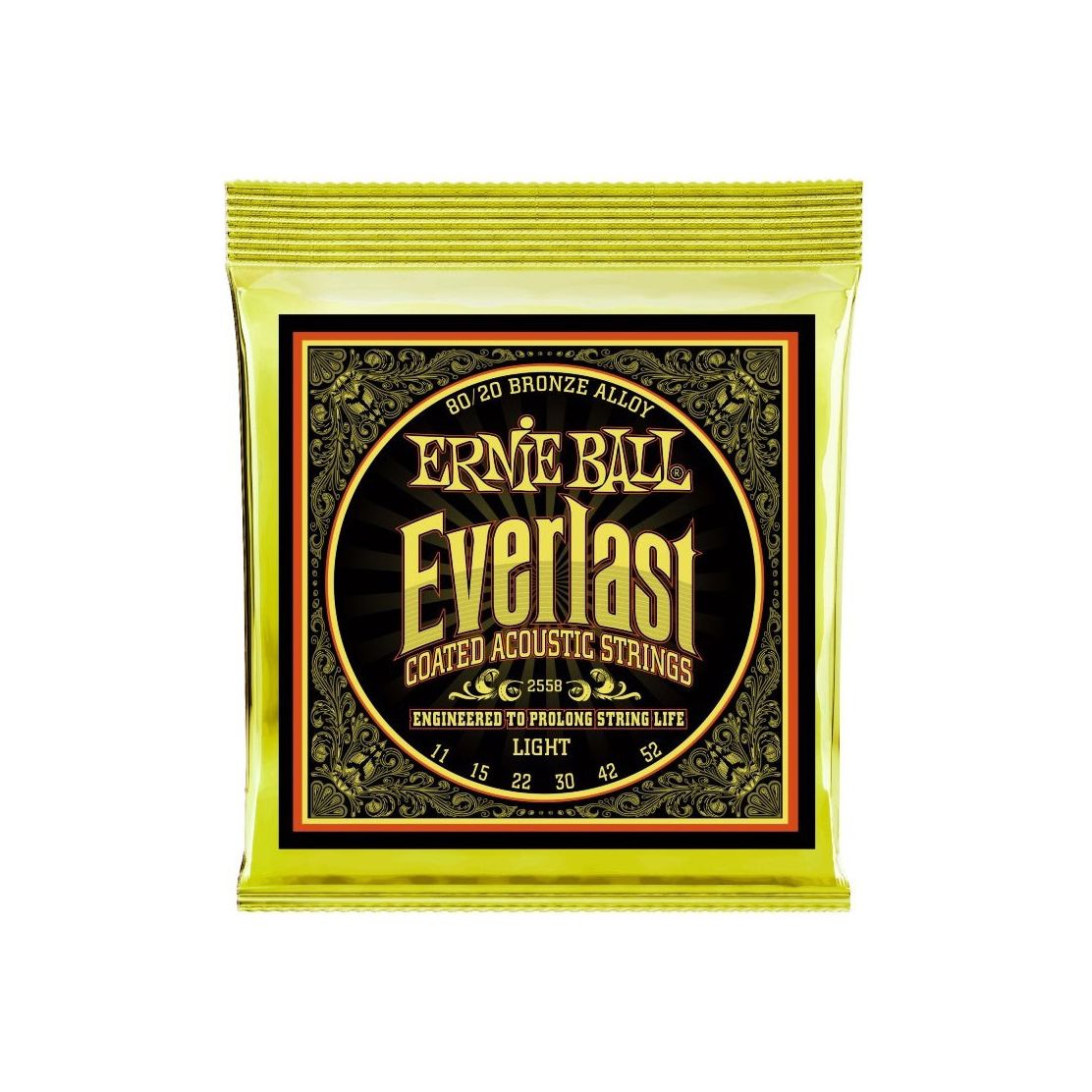 Ernie Ball - Everlast Bronze Light 2558 80/20 - Musik Utan Gränser 