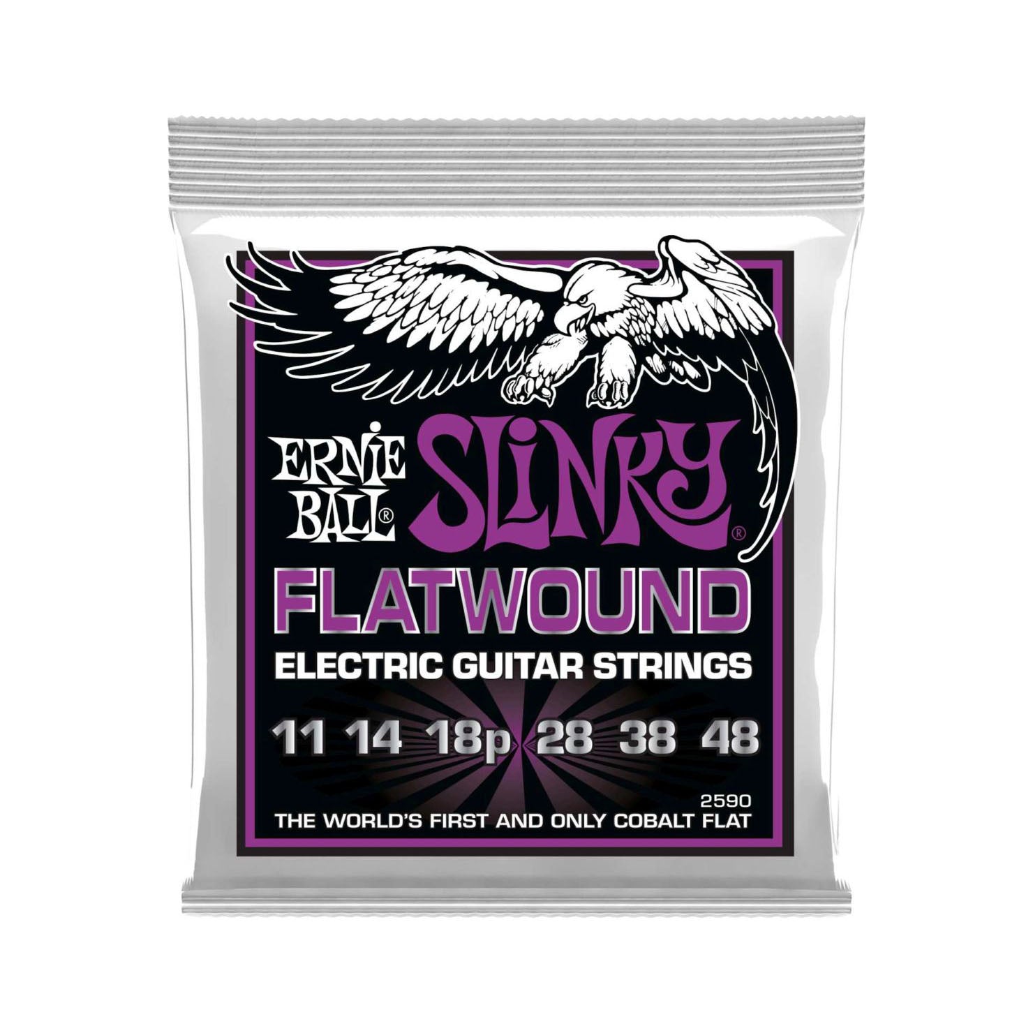 Ernie Ball - 2590 Flatwound Slinky 11-48 - Musik Utan Gränser 