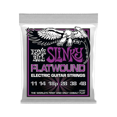 Ernie Ball - 2590 Flatwound Slinky 11-48 - Musik Utan Gränser 