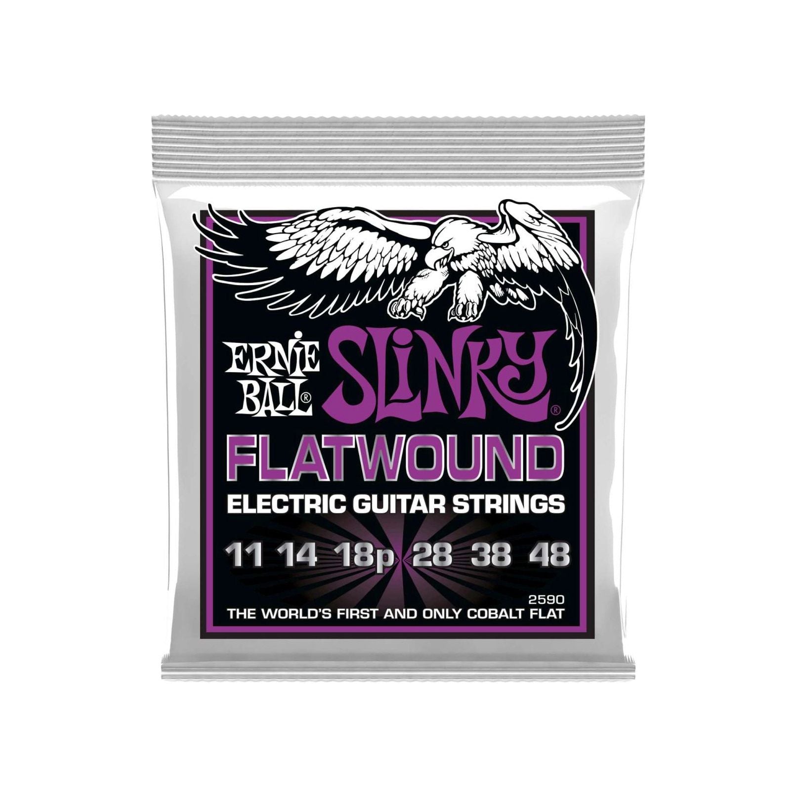 Ernie Ball - 2590 Flatwound Slinky 011-048 - Musik Utan Gränser 