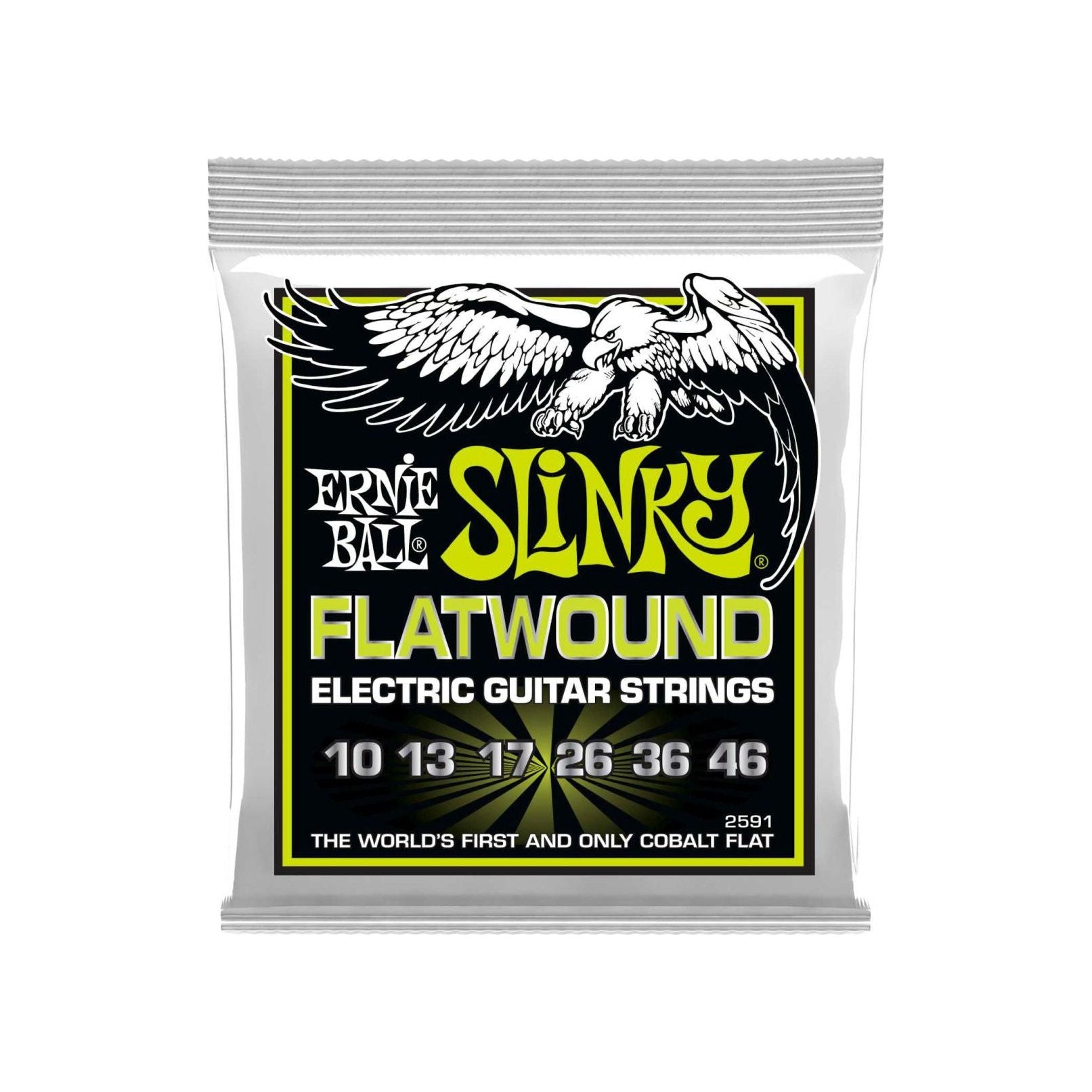 Ernie Ball - 2591 Flatwound Slinky 010-046 - Musik Utan Gränser 