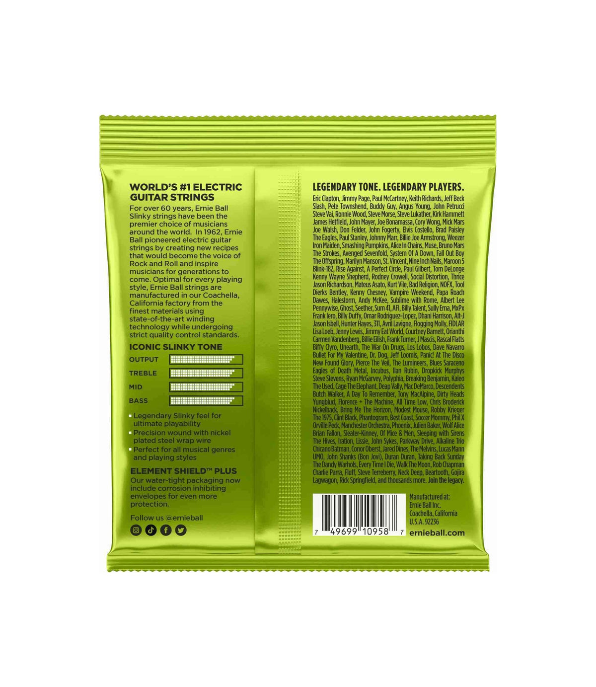 Ernie Ball EB-2629 8 String Regular Slinky – bild 2