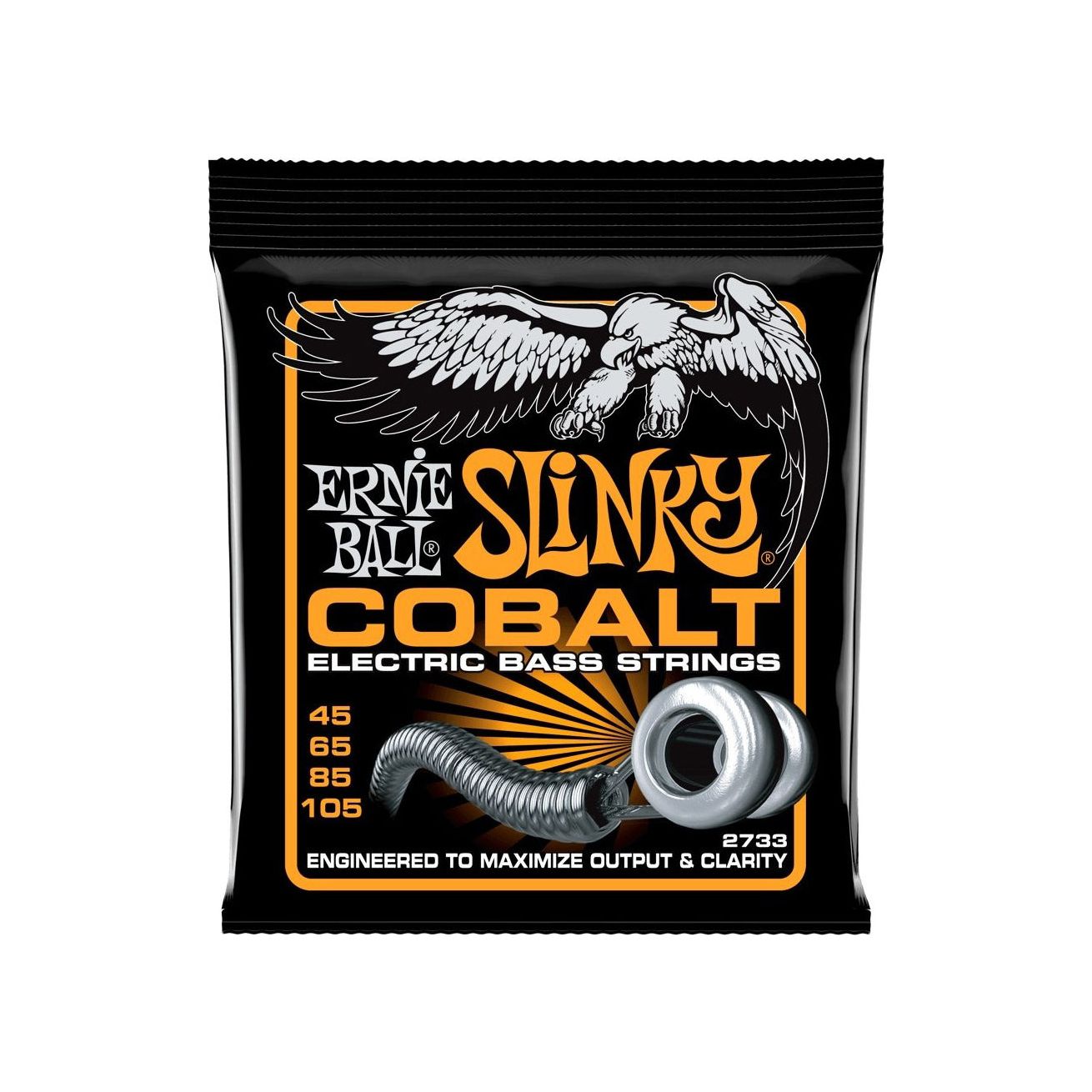 Ernie Ball - 2733 Hybrid Slinky Cobalt för elbas - Musik Utan Gränser 