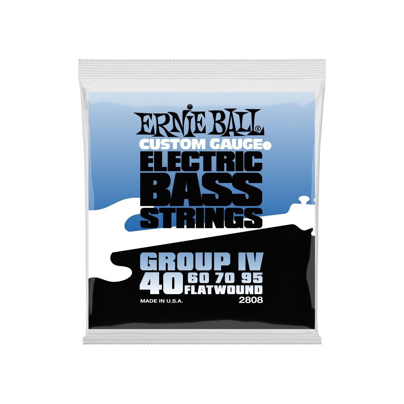 Ernie Ball - 2808 Flatwound 040-095 - Musik Utan Gränser 