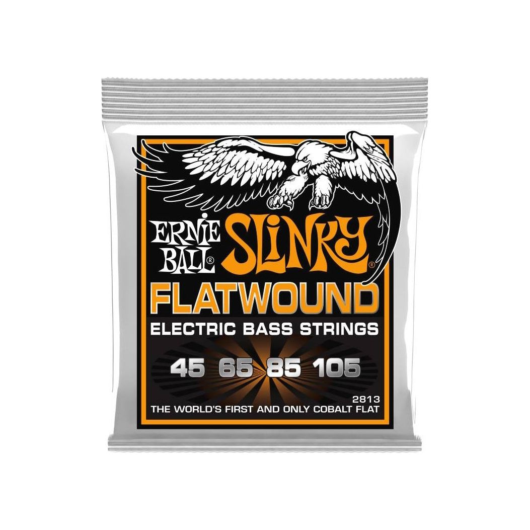 Ernie Ball - 2813 Cobalt Flatwound Hybrid Slinky - Musik Utan Gränser 