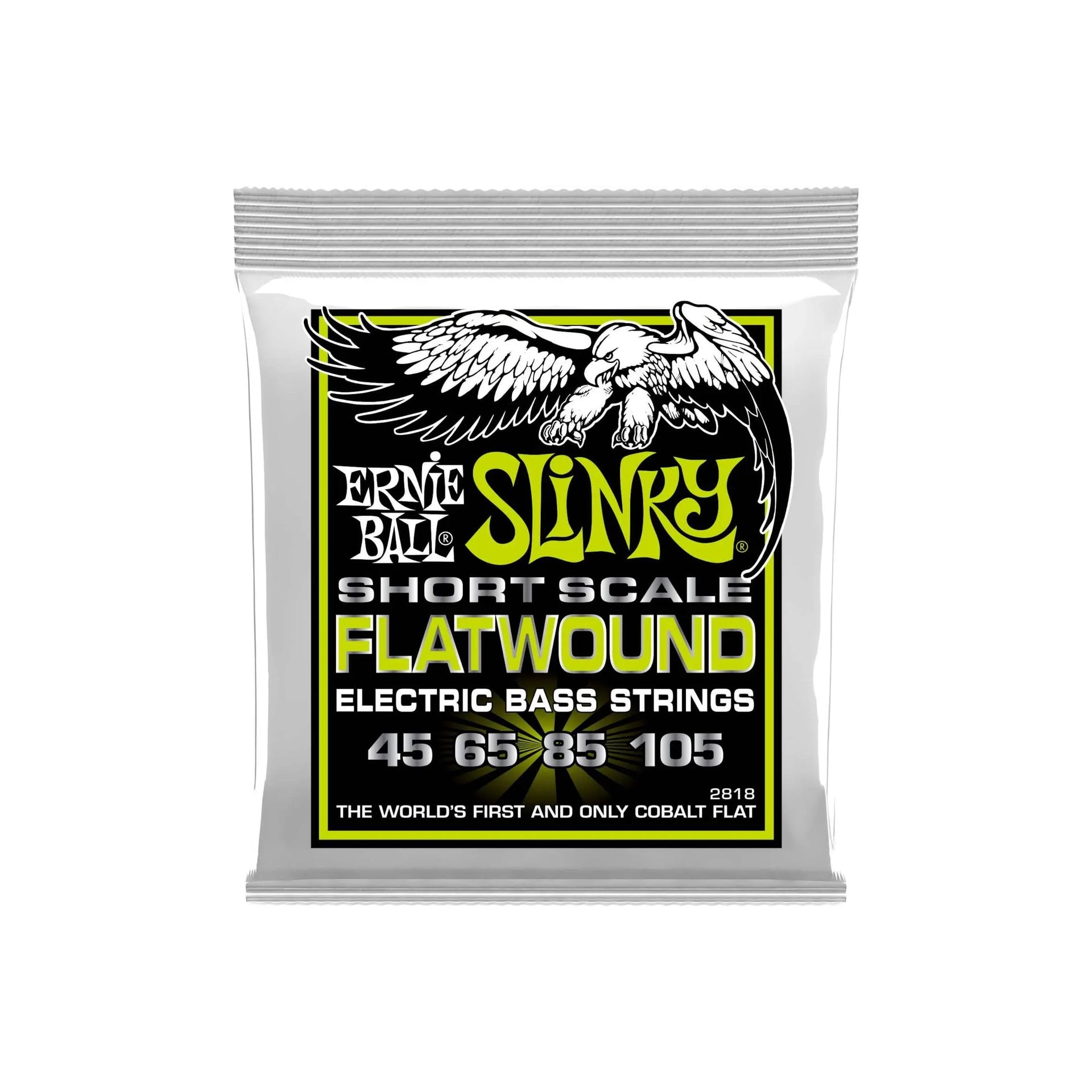 2818 Cobalt Flatwound Short Scale Regular Slinky