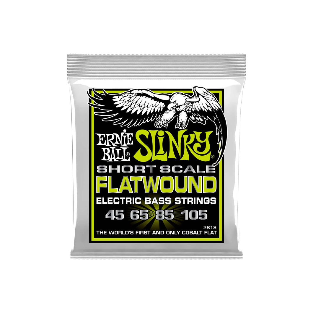 2818 Cobalt Flatwound Short Scale Regular Slinky