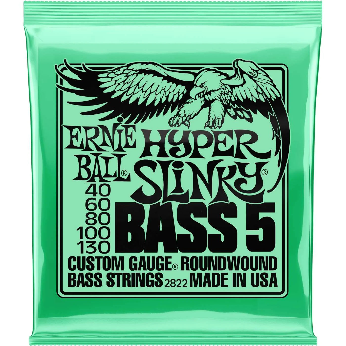 2822 5-String Bass Hyper Slinky Nickel 40-130