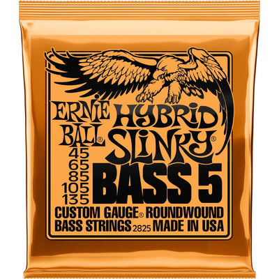 2825 5-String Bass Hybrid Slinky Nickel 45-135