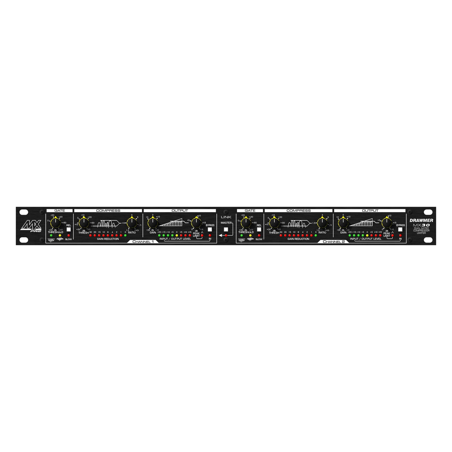 Drawmer - MXPRO-30 Gate/Com/Li - Musik Utan Gränser 