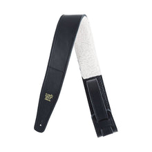 Ladda upp bild till gallerivisning, Ernie Ball - 4137 Axelband i Italienskt läder svart - Musik Utan Gränser 
