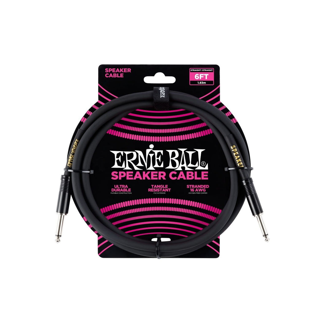 Ernie Ball - EB-6072 Speaker Cable 180cm - Musik Utan Gränser 